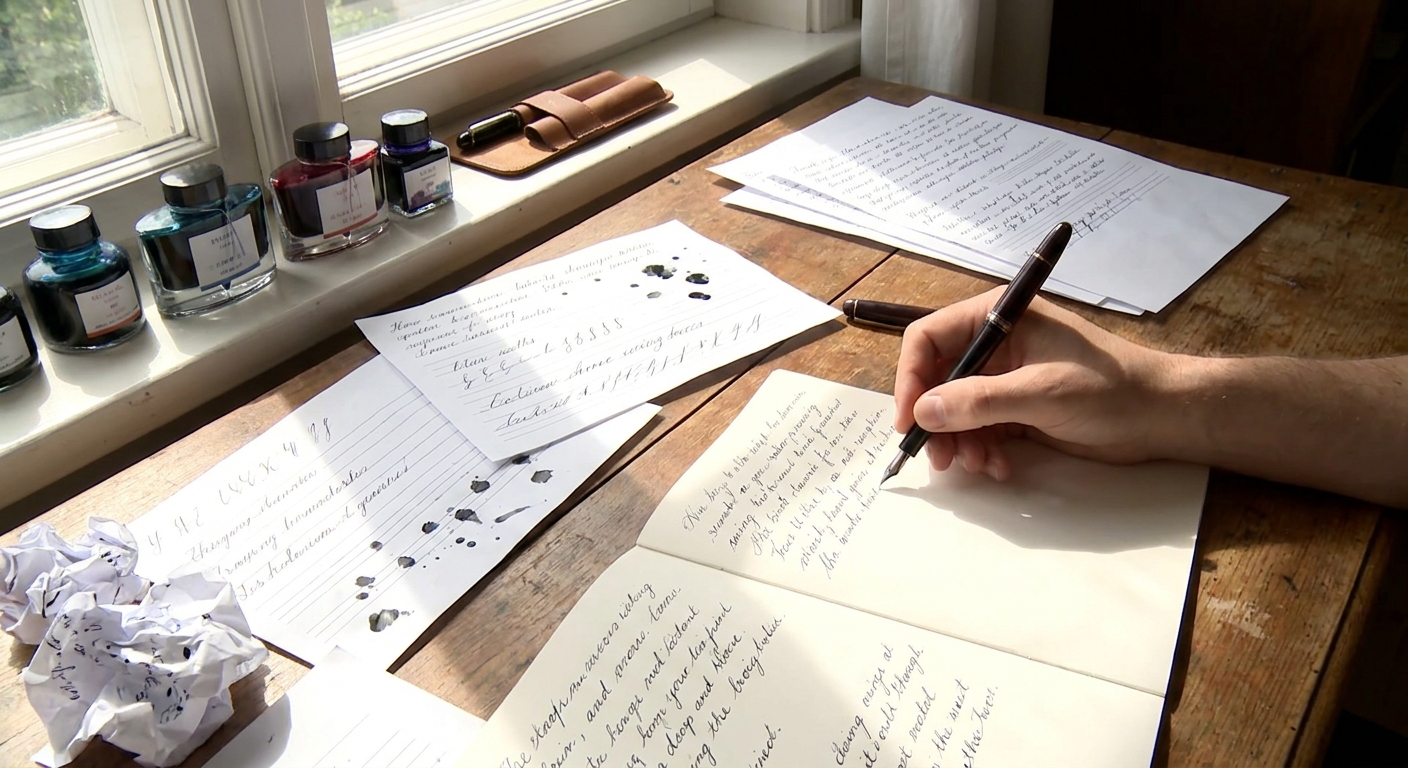 From Everyday Pen Strokes to Elegant Scripts: A Practical Calligraphy Roadmap for Fountain Pen Lovers