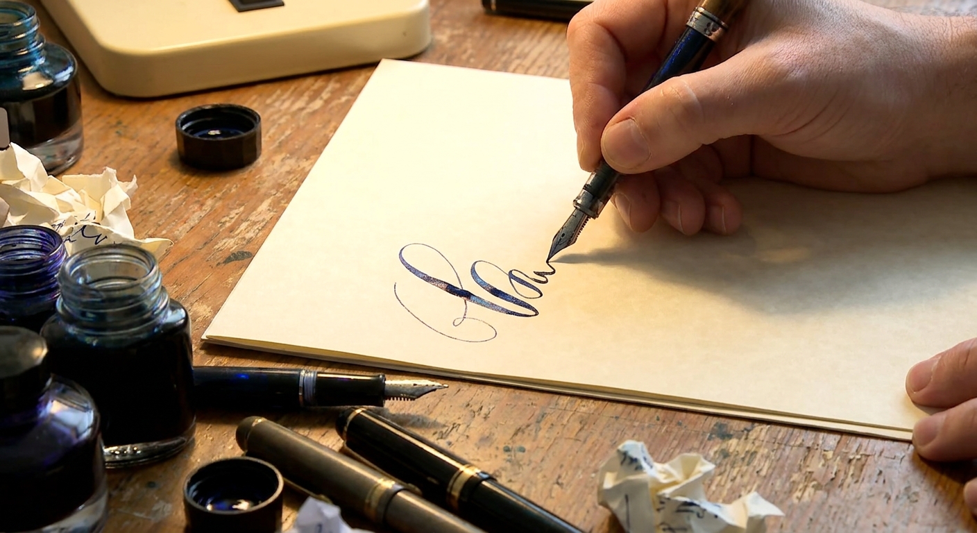 The Alchemy of Ink: A Tactile Guide for Fountain Pen Purists